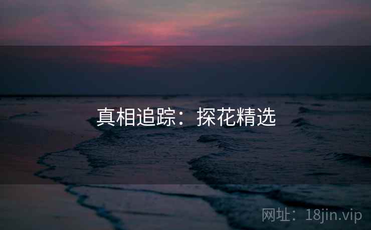 真相追踪:探花精选  第2张 真相追踪:探花精选  第2张