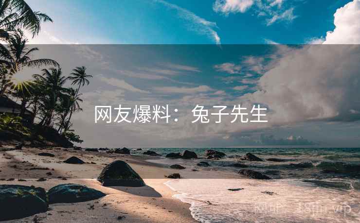 网友爆料:兔子先生  第1张 网友爆料:兔子先生  第1张