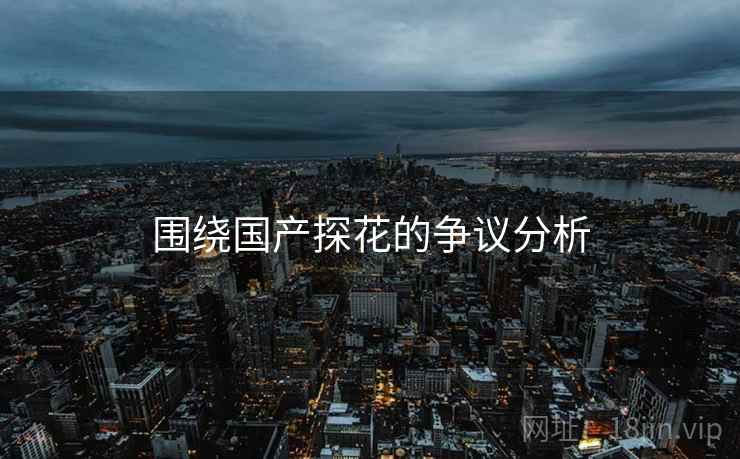 围绕国产探花的争议分析  第2张 围绕国产探花的争议分析  第2张