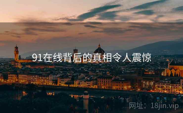 91在线背后的真相令人震惊  第1张