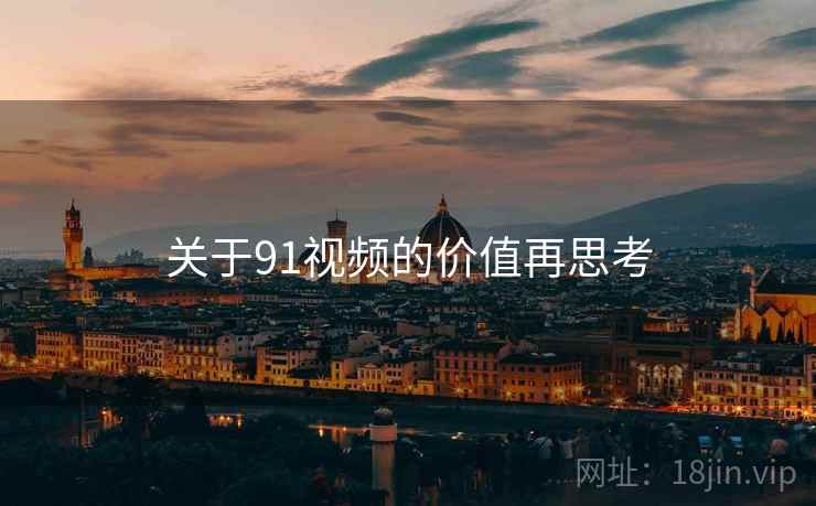关于91视频的价值再思考  第1张