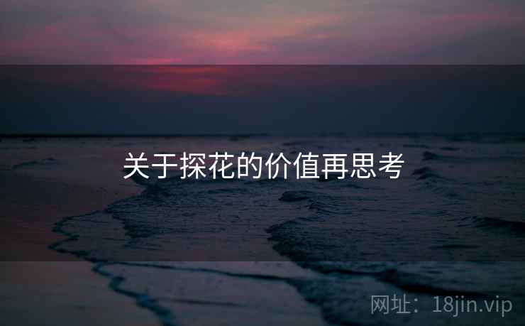 关于探花的价值再思考  第2张 关于探花的价值再思考  第2张