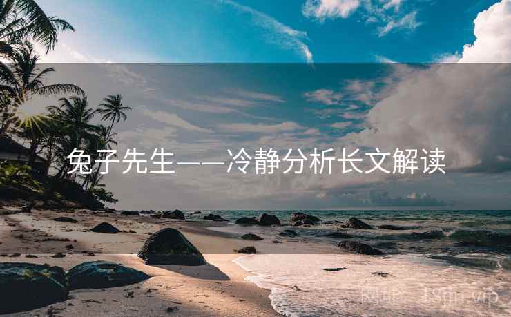 兔子先生——冷静分析长文解读  第2张 兔子先生——冷静分析长文解读  第2张